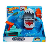 Hot Wheels City Robô Tubarão Pista Veículo