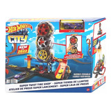Hot Wheels City Super Loja De Pneus Mattel Hdp02