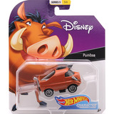 Hot Wheels Coleção Disney 5 Pumbaa rei Leão 
