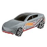 Hot Wheels Die-cast Cross Over Vehicle - Grand Cross ~ 192/250 ~ Satin Gray ~ Logo On Side ~ Hw Race Team Collection