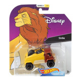 Hot Wheels Disney Coleção Character Cars Simba Mattel
