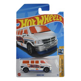 Hot Wheels Dodge Van Hw 55 Race Team 2023 Hkk28 Mattel