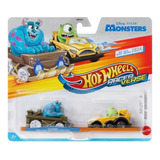 Hot Wheels Kit 2 Racerverse Carrinho 1 64 Mattel Cor Sulley Vs Mike Wazowski