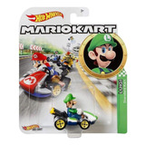Hot Wheels Mario Kart Luigi E Standart Kart   Mattel Gbg25