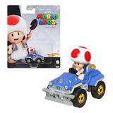 Hot Wheels Mattel Mario Bros Movie Toad Original Coleção