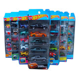 Hot Wheels Mattel Pack 5 Carrinhos Sortidos Coleção Mattel