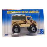 Hot Wheels Mercedes Benz Unimog Caminhão Truck Army 1 64