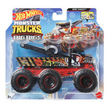 Hot Wheels Monster Truck Big Rigs Caminhão Reboque Mattel
