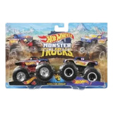 Hot Wheels Monster Truck Pack C 2 Carrinhos Mattel Fyj64