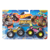 Hot Wheels Monster Truck Pack Com 2 - Mattel Fyj64 Escolha