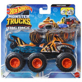 Hot Wheels Monster Trucks Caminhoes Reboque Tiger Shaker