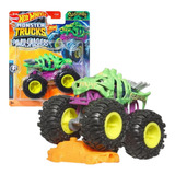 Hot Wheels Monster Trucks Skelesaurus Carrinho 1 64 Mattel