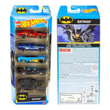 Hot Wheels Pack 5 Five Batman Hly68 2023 Mattel 1 64 Metal