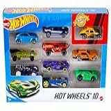 Hot Wheels Pacote 10 Carros Sortidos Modelo Pode Variar Mattel Multicor 1 UM PACOTE SORTIDO SEM OPÇÃO DE ESCOLHA