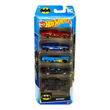 Hot Wheels Pacote 5 Carrinhos Batman