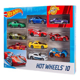 Hot Wheels Pacote Com 10 Carros Sortidos Escala 1 64 Mattel
