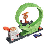 Hot Wheels Pista Acessórios Looping Ataque Crocodilo Mattel