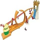 Hot Wheels Pista De Brinquedo Mario Kart Corrida Na Selva Com 1 Carrinho Em Escala 1 64 Para Crianças A Partir De 5 Anos