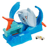 Hot Wheels Pista E Acessorio City Robo Tubarao