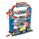 Hot Wheels Pista E Acessórios City Garagem 4 Pisos Mattel Cor Variada