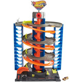 Hot Wheels Pista E Acessórios Mega Garagem Espiral Mattel
