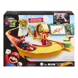 Hot Wheels Pista Mario Kart Corrida Na Selva Hmk49 Mattel