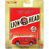 Hot Wheels Premium Vintage Oil 1937 Haulin Gas Lion Head Cor Vermelho