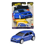 Hot Wheels Premium Volkswagen Vw Golf Mk7 Azul 2024