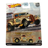 Hot Wheels Premium Willys 33 Cor Amarelo
