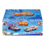 Hot Wheels Pullback Lolux E 1969 Ford Mustang - Mattel