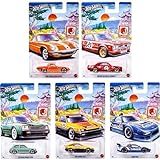 Hot Wheels - Set 5 Miniaturas - Japan Imports - Hwr57-944b