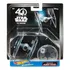 Hot Wheels Star Wars 40 Anos Starships Nave Tie Fighter Cor Azul