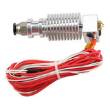 Hotend Allmetal Filamento 3 Mm Bico Impressora 3d E3d V6 24v