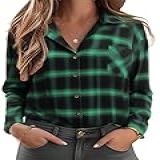 Hotouch Blusa Feminina Xadrez