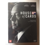 House Of Cards Primeira A Quarta Temporada Dvd (lacrado)