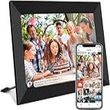 Houshome Porta Retratos Digital Com Tela De Toque HD IPS De 10 1 Polegadas Smart WiFi Photo Frame 1280 800 Photo 1080P Vídeo 16GB De Armazenamento Suporta Rotação Automática De Compartilhamento D