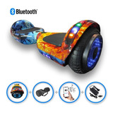 Hoverboard 6 5 Com Led Bluetooth E Mochila De Transporte 