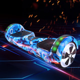 Hoverboard Lurs Hb65 Overboard Infantil Skate Elétrico Endurance Forte Cor Camufladoazul