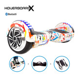 Hoverboard Overboard Adulto Som Bluetooth Led Grafite Bolsa