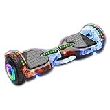 Hoverboard Overboard Infantil Skate Elétrico 6 5 Led Bluetooth Bateria De Grande Capacidade Motor Brushless HBD65S IceFire 