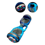 Hoverboard Overboard Skate Elétrico 6 5 Bluetooth Luzes Led Cor Azul Galaxia