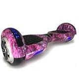 Hoverboard Skate Elétrico 6-5- Com Bolsa Led Bluetooth Roxo Galáxia Brinovar
