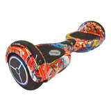Hoverboard Skate Elétrico Com Led Bluetooth E Bolsa Hip Hop