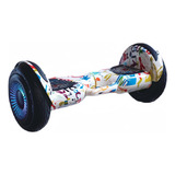 Hoverboard Skate Elétrico Led Bluetooth Rodas 10 Polegadas