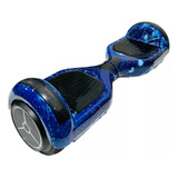 Hoverboard Skate Elétrico Smart Balance Led Scooter Cores Cor Galáxia azul