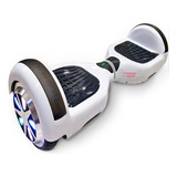 Hoverboard Skate Infantil Bluetooth Eletrico Roda Led Branco