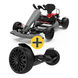 Hoverkart Pro Drop Cinza