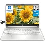 HP 15-6- FHD Computador Laptop Empresarial- 11ª Geração Intel Core I5-1135G7- 16GB RAM- 512GB SSD- Intel Iris Xe Graphics- Teclado Numérico- BT 5-2- HDMI- Com Hub