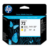 Hp C9384a Cabeça De Impressão Lf 72 Fosca Preto Amarelo