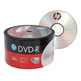 Hp Dvd r 50 Unidades 16x 4 7gb Não Imprimível